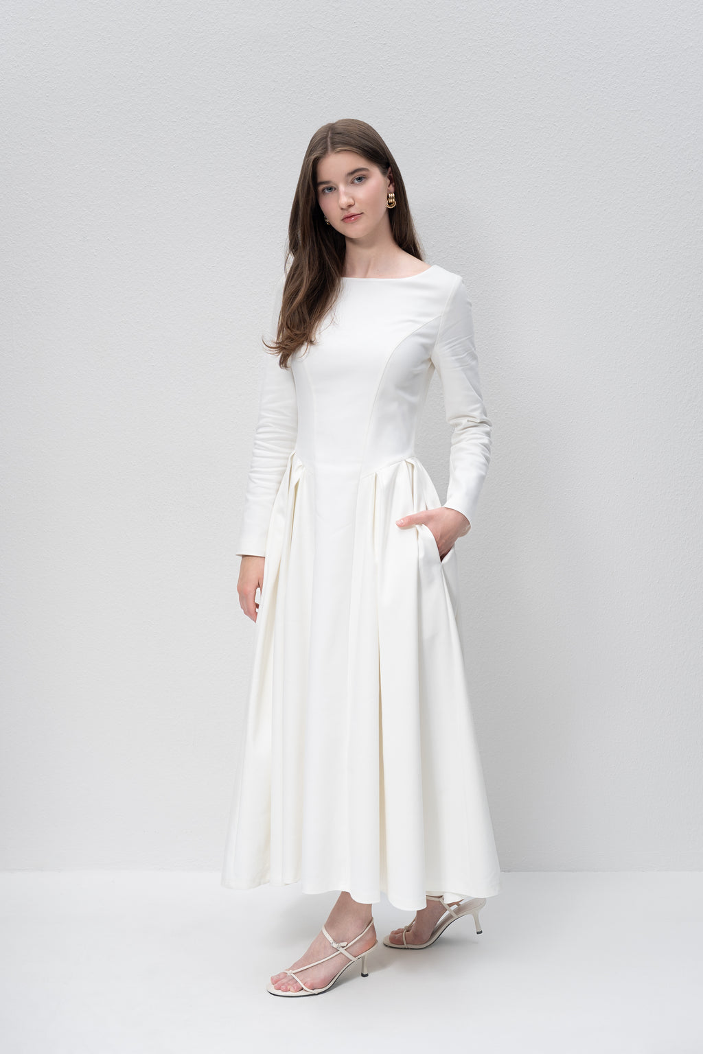 Boat Neck Dress