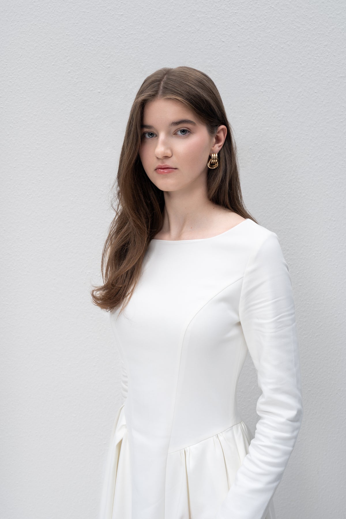 Boat Neck Dress