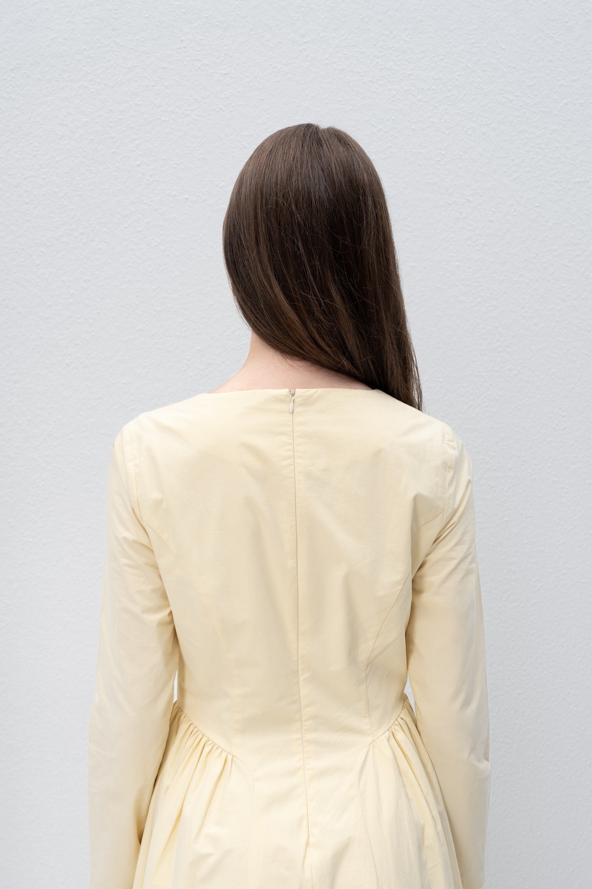 Cotton Square Neck Dress